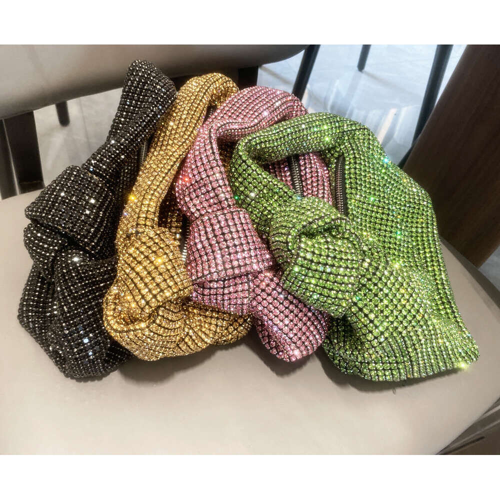 Designer Bag handmade Rhinestones Evening bag silver Crystal handmade Bags for Women Purses and Handbags Luxury Designer banquet bag tote bag purse lu