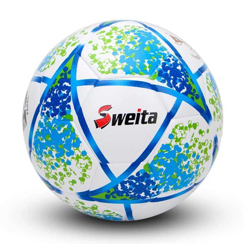 Size 4 Football Kids Standard Training Competition Ball PU Adhesive Tightly Sewn Soccer Soft Kicking Resistant Children FootballXJ241023