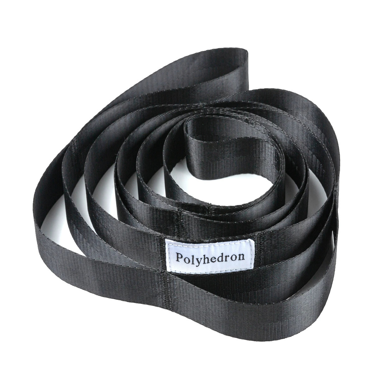 Stretching Strap with 10 Loops Yoga Straps for Physical Therapy Equipment Nonelastic Stretch Exercise 241024