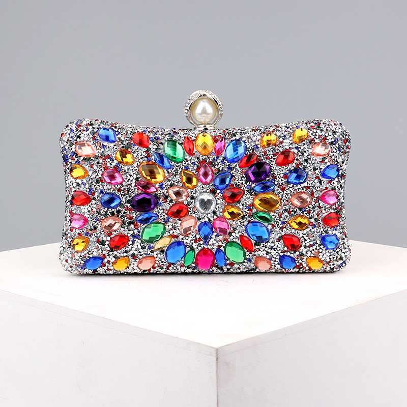 CMM Diamond Bag Dinner Bag Ladys Fashion Banquet Versatile Dress Evening Bag