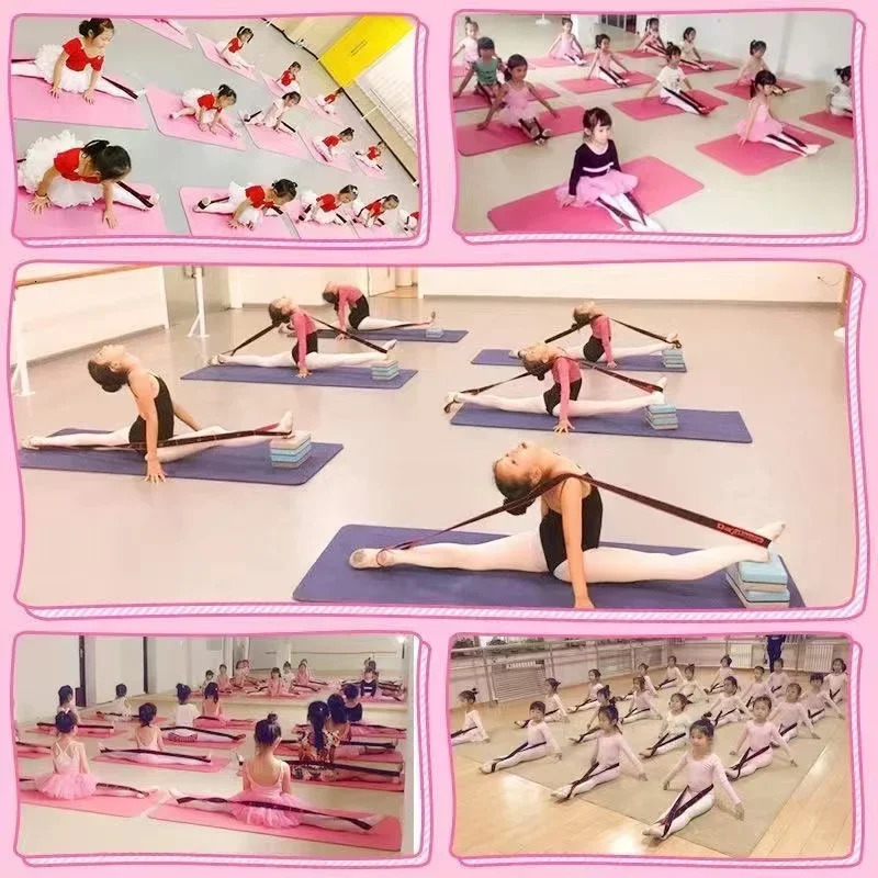 Yoga Stretch Resistance Bands Adult High Elasticity MultiSegment Belt Assisted Stretching Fitness Products 241024