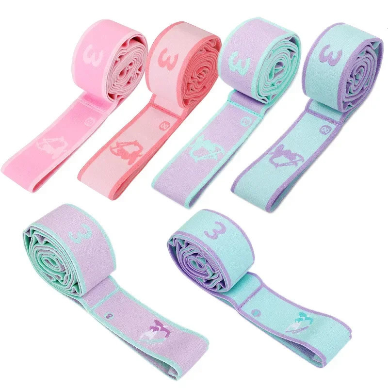 8 Dance Training Segmented Band Stretching Belt for Ballet Gymnastics Pilates Yoga Exercise Elastic Resistance 241024