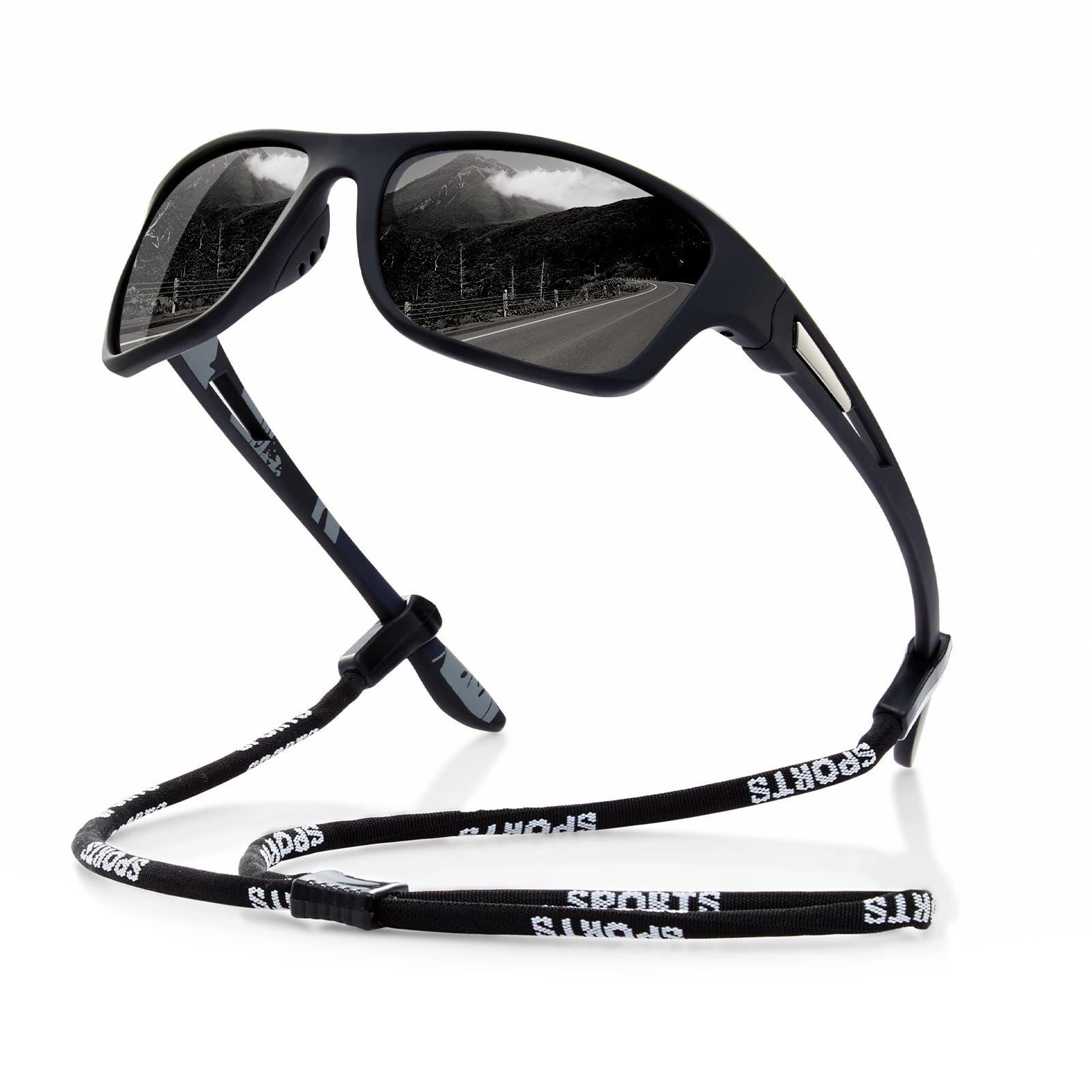 and European American Cross-border Fashion Sports Men's Night Vision Polarized Riding Sunglasses Sunshade Glasses Wholesale