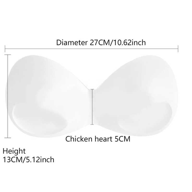 Women Thick Sponge Heart Bra Pads Push Up Breast Removable Bra Padding Inserts Cups For Swimsuit Bikini Padding Invisible PaddedXJ241024