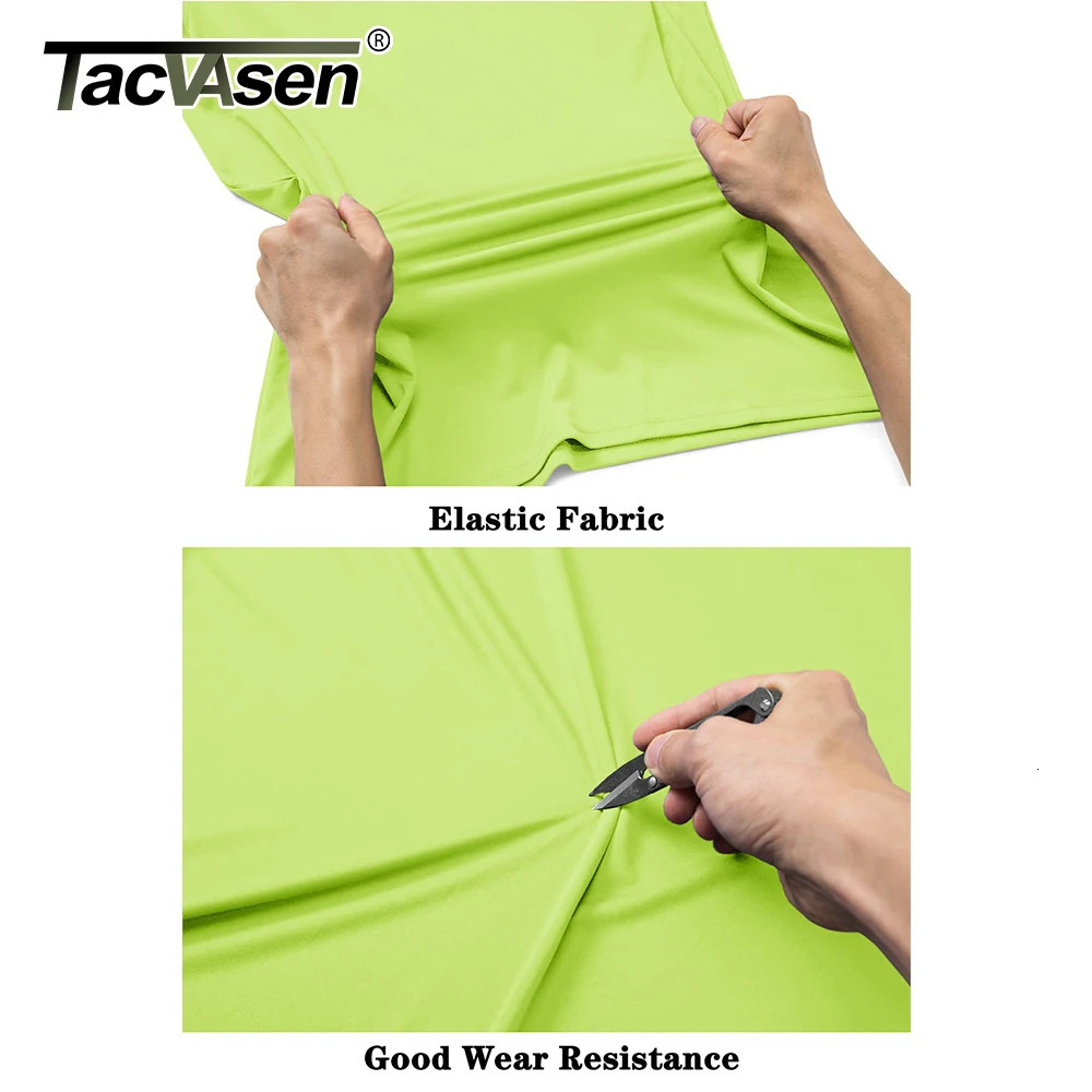 TACVASEN UPF 50Sun/UV Protection T-shirt Mens 1/4 Zipper Pulling Outdoor Fishing Swimming Hiking Performance UV T-shirt Top 241024