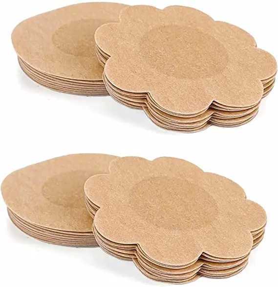 Non-woven Invisible Nipple Cover Seamless Disposable Nipple Stickers Women Chest Sticker Breast Lifting Bra AccessoriesXJ241024