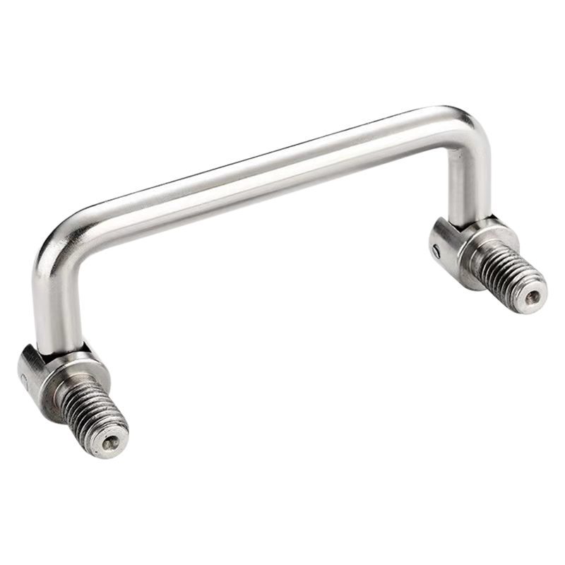 Durable Chrome-Coated Stainless Steel Pull Handles with Foldable Design LS506