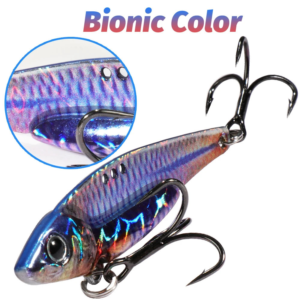 Spinner Spoon Metal Jig Bait 7g 10g 16g 20g VIB Sinking Blade Spinning Treble Hook Spinnerbait Pesca Pike Carp Sea Fishing Lure 241024