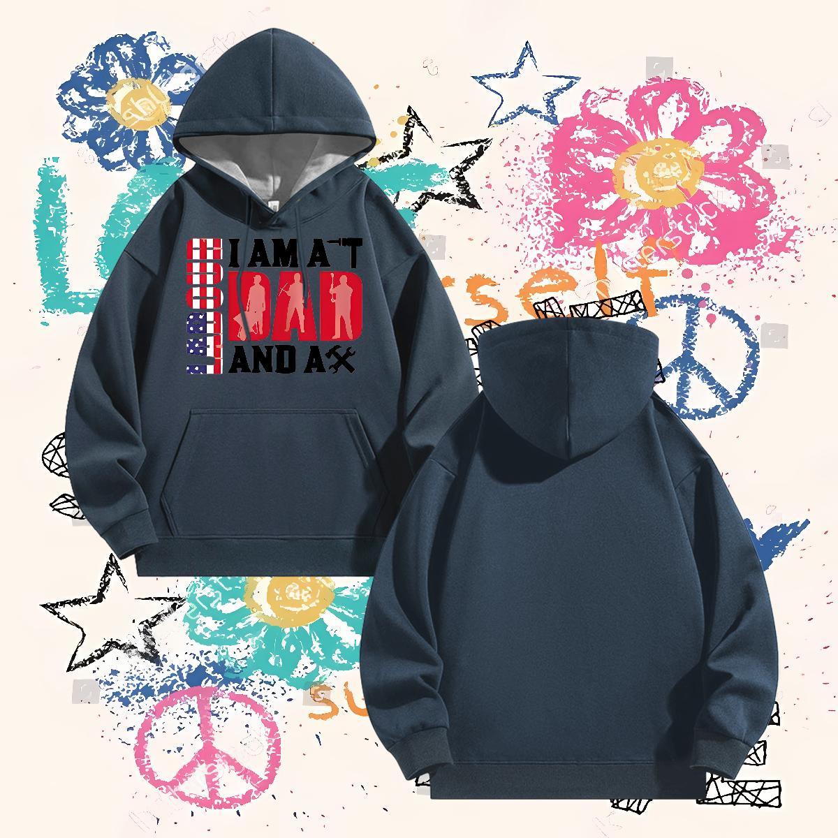 Classic Casual Hoodie Long Sleeve Soft TOP Quality Hoodie Pullover Cartoon Print Top Hoody Street wear Hip Hop Thick Fleece