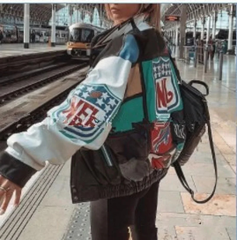 Slim jacket autumn wild high-end young full set leisure day fashion European and American women Slim sports jacket A 241011