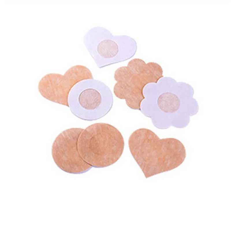 5 pairs / lot Ladies Nipple cover disposable stickers chest petals Self adhesive invisible sticker cover bra for womenXJ241024