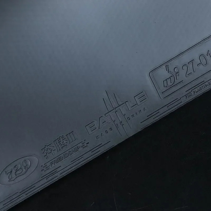 Ping Pong Rubber World Premiere 729 Friendship Battle Table Tennis with Highdense Sponge Sticky Professional 241024