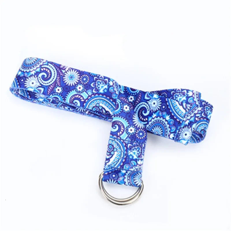 MultiColor Yoga Stretching Belt Fitness Men And Women Sports Accessories Resistance Hip Elastic Band 241024