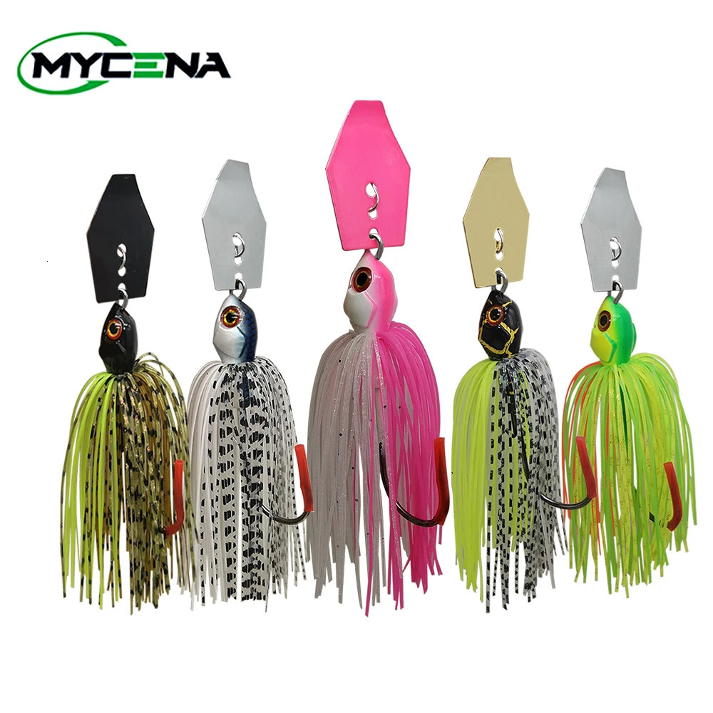 Mycena 7G9G11G14G21G fishing lure Chatter bait spinner Blade Jig Dancer Buzzbait wobbler chatterbait for bass pike fish 241024