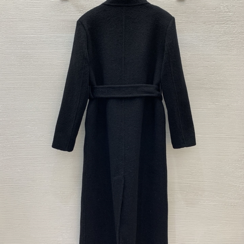 2024 wool coat ladies autumn and winter long temperament slim casual elegant highgrade 240930