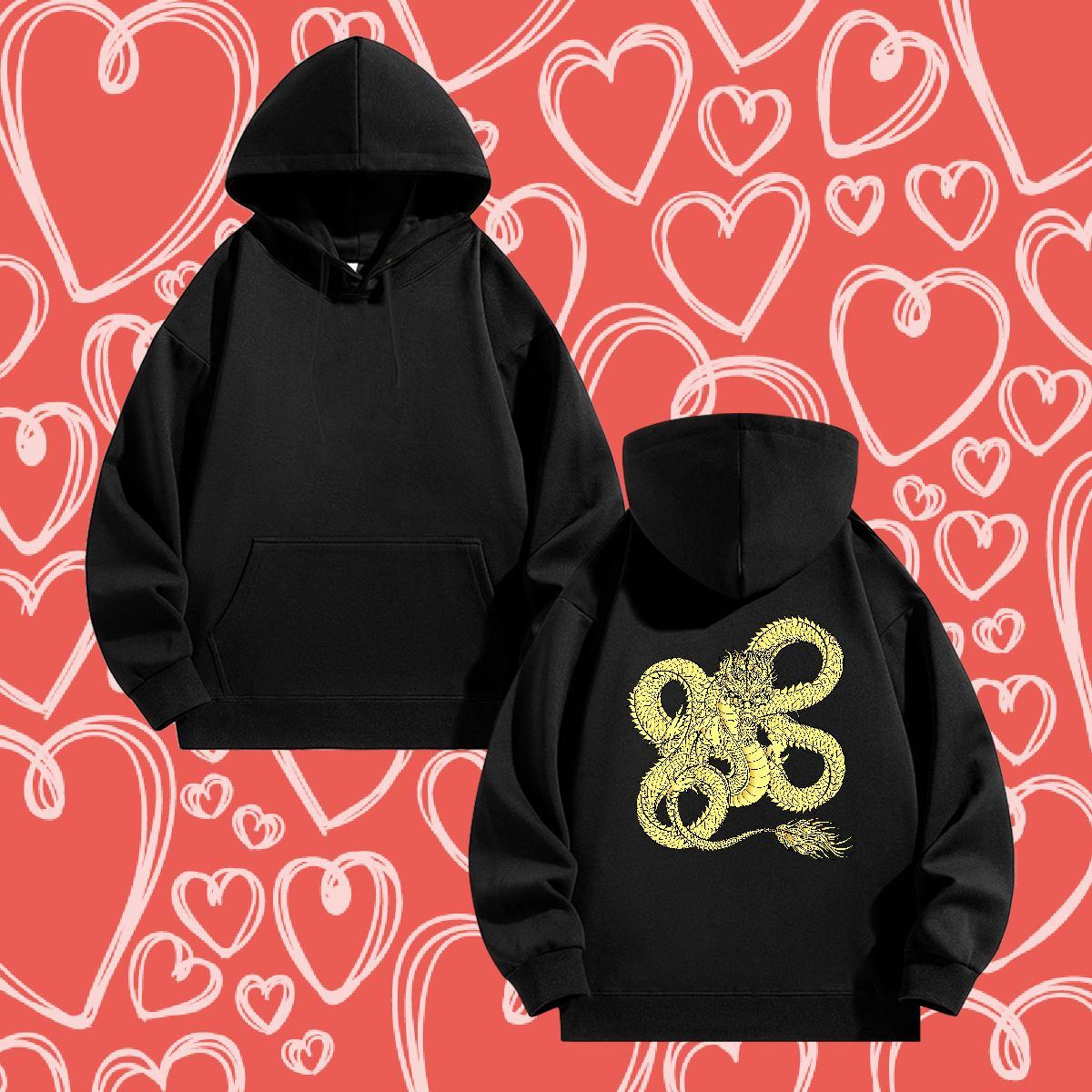 Fashion Designer Men Sweatshirt hoodie Custom Cartoon Comfortable Men Hoodie Pullover Hoodie Sports Casual Thick Fleece Long Sleeve Drawstring