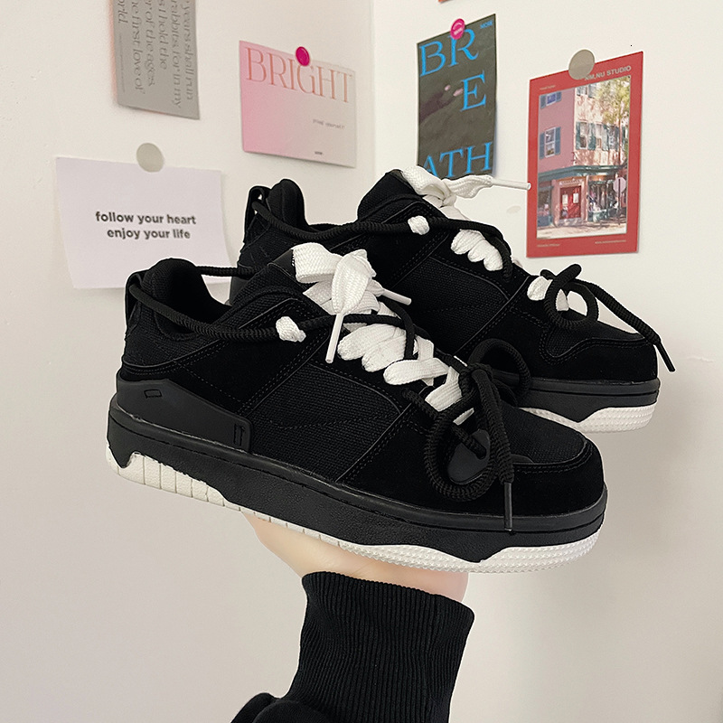 student thick soled brand board casual sports men's trendy shoes