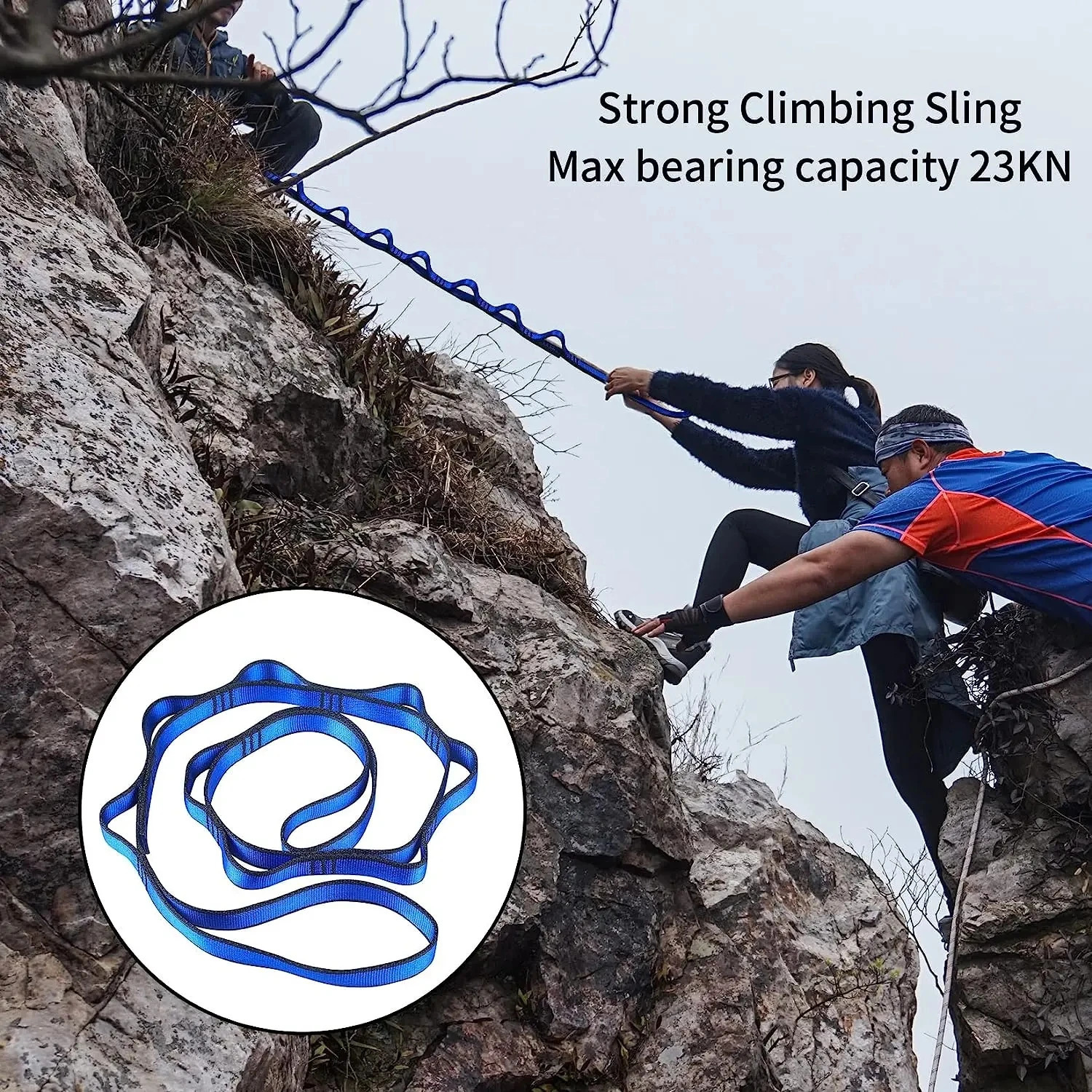 Hanging Rope Climbing Chrysanthemum Yoga Stretch Belt Extender Strap for Aerial Hammock Swing Flying AntiGravity y241024