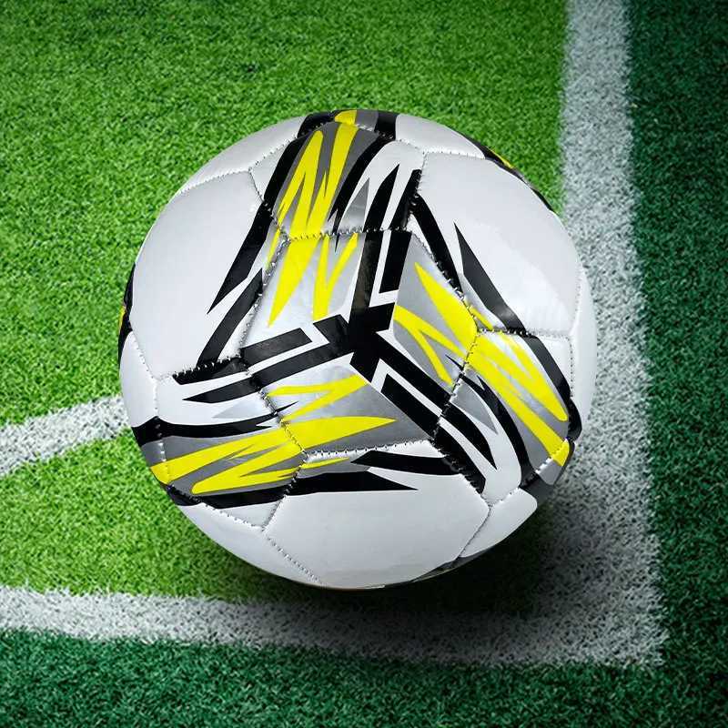 Official Size 5 Football PVC Wear-resistant Machine Stitched Soccer Ball Adults Indoor Outdoor Training Match Footy BallXJ241023
