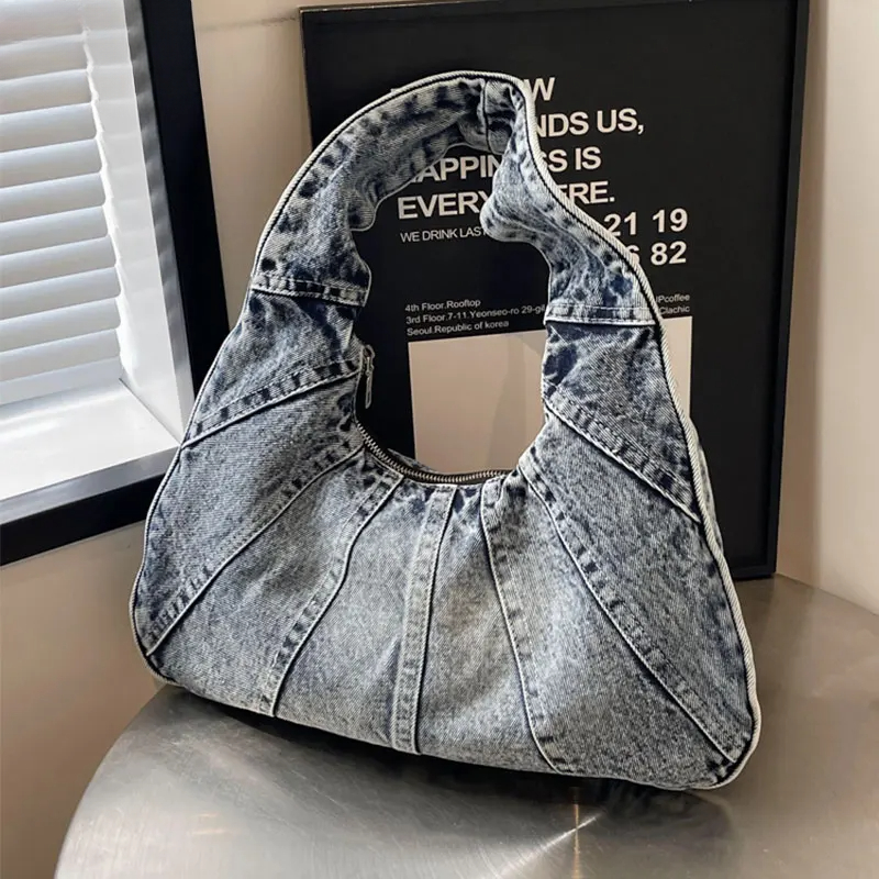 Designer 2024 New Fashion Handbags for Women TLXT Designer Cloth Shoulder Bags Female Simple Casual Underarm Bag Large Capacity Shopping Bags