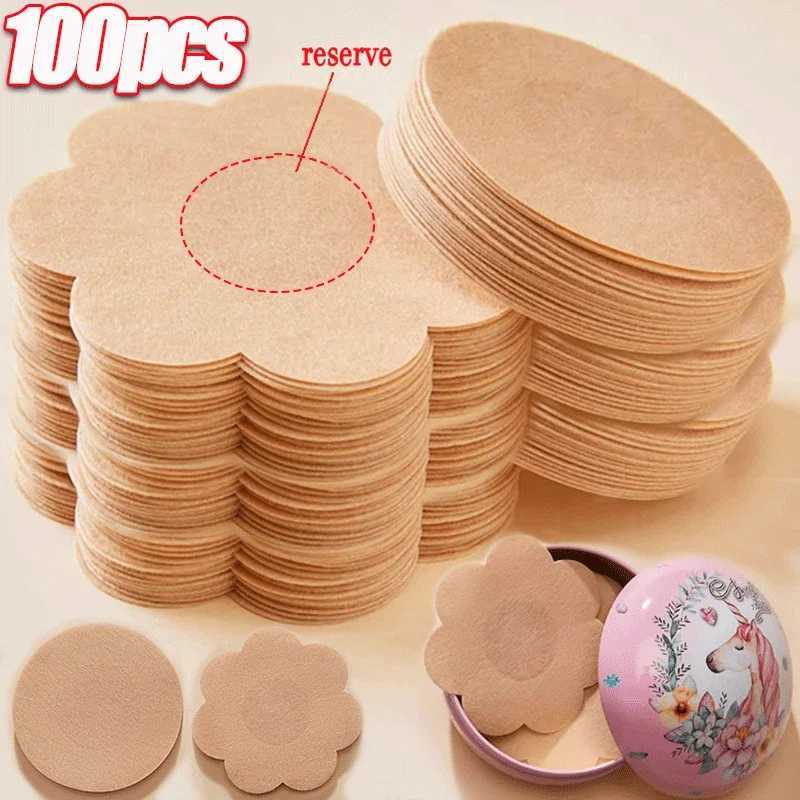 Safety Nipple Cover Stickers Women Sexy Breast Lift Tape Patch Intimates Female Self-Adhesive Invisible Bra Chest PaddingXJ241024