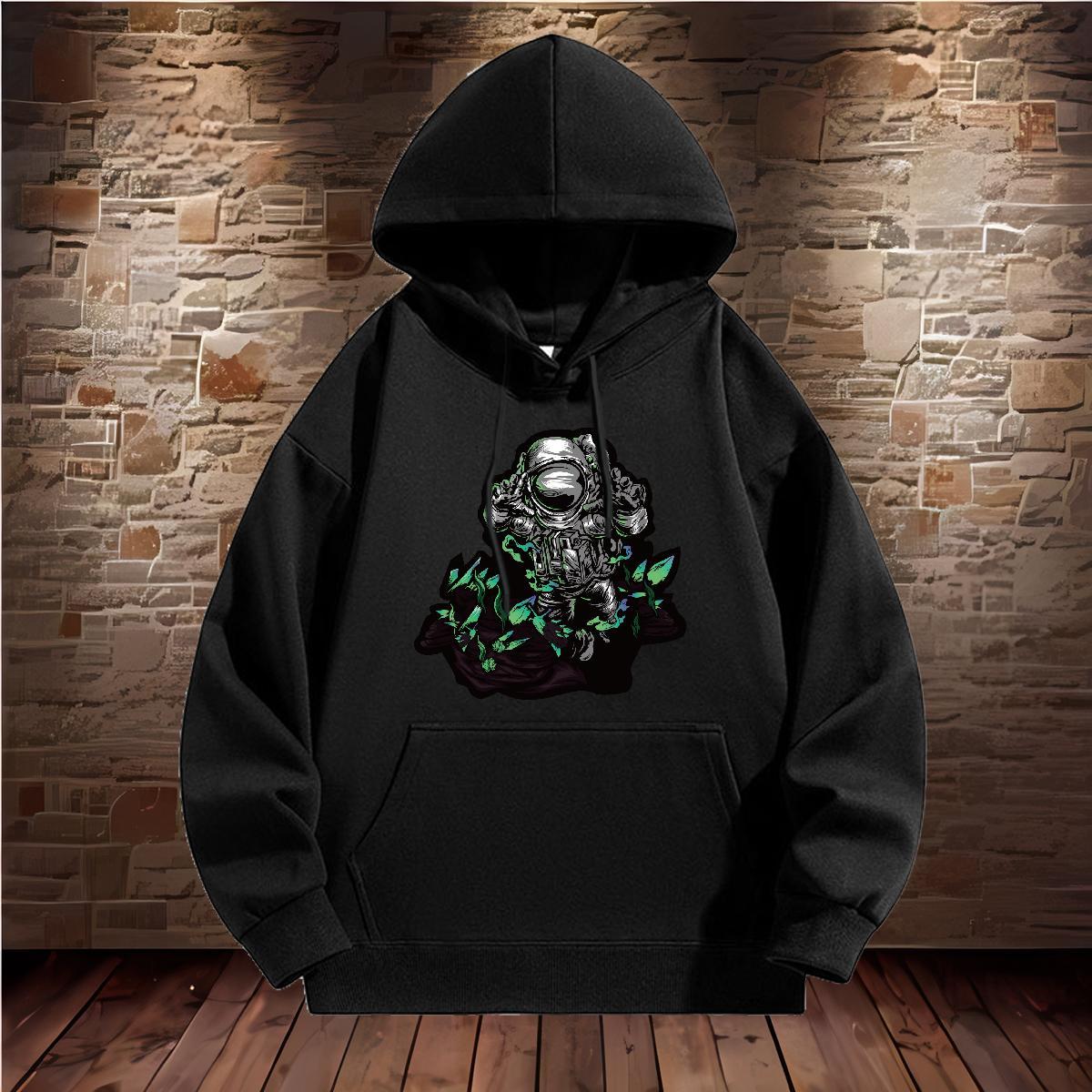 Brand Hoodie For Man Breathable Drawstring Cool Design Men Clothes Hoodie US Plus Size Tops Hoody Street Wear Thick Fleece