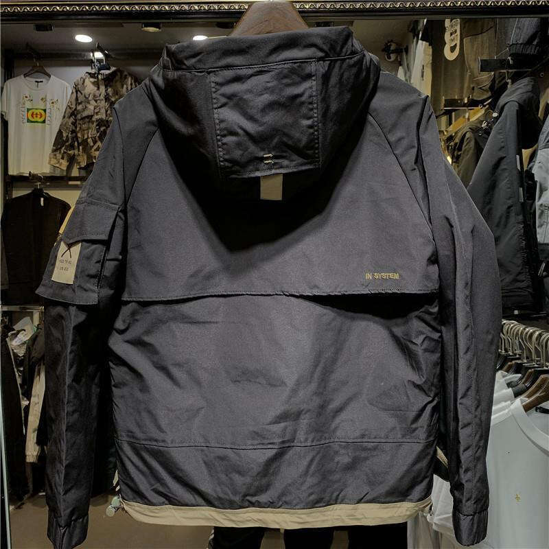 Autumn Winter Cotton Jacket Men's Outdoor Sport Trekking Hiking Camping Climbing Ski Casual Hooded Tops Youth Fashion Loose Coat