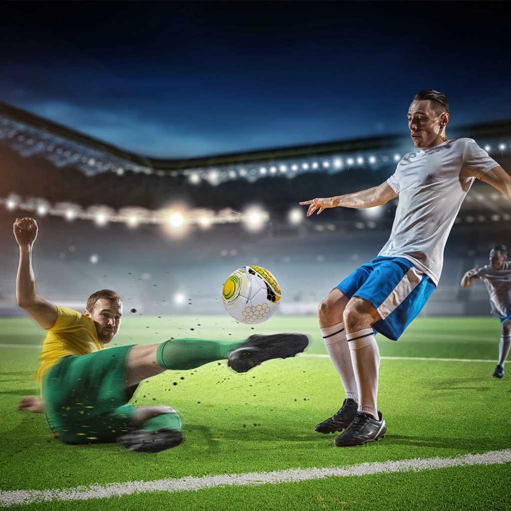 Size 5 Football Outstanding Durability For Soccer Students ENHANCED FOOT FEEL Outdoor SportsXJ241023