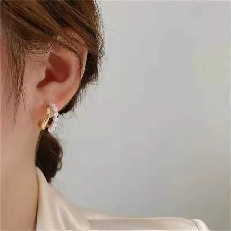Romantic High Quality Pearl Women Earrings Charm Bella Exquisite Stud Earring Wedding Accessories Pendant Jewelry Fashion GiftX241023