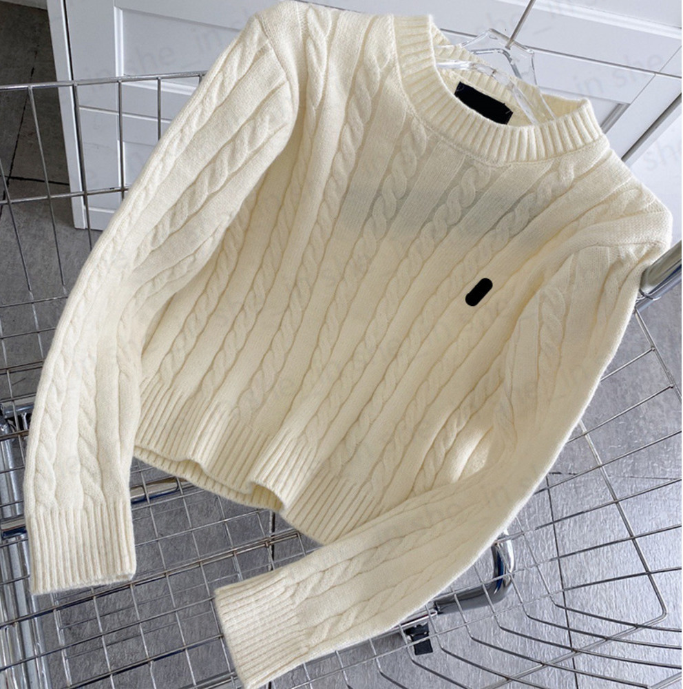 2024 Mens Sweaters Winter Wool Knit Sweater Fashion Mid Collar Sweatshirts Casual Basic Woolen Sweatshirt Classic Pattern Man polo pmx