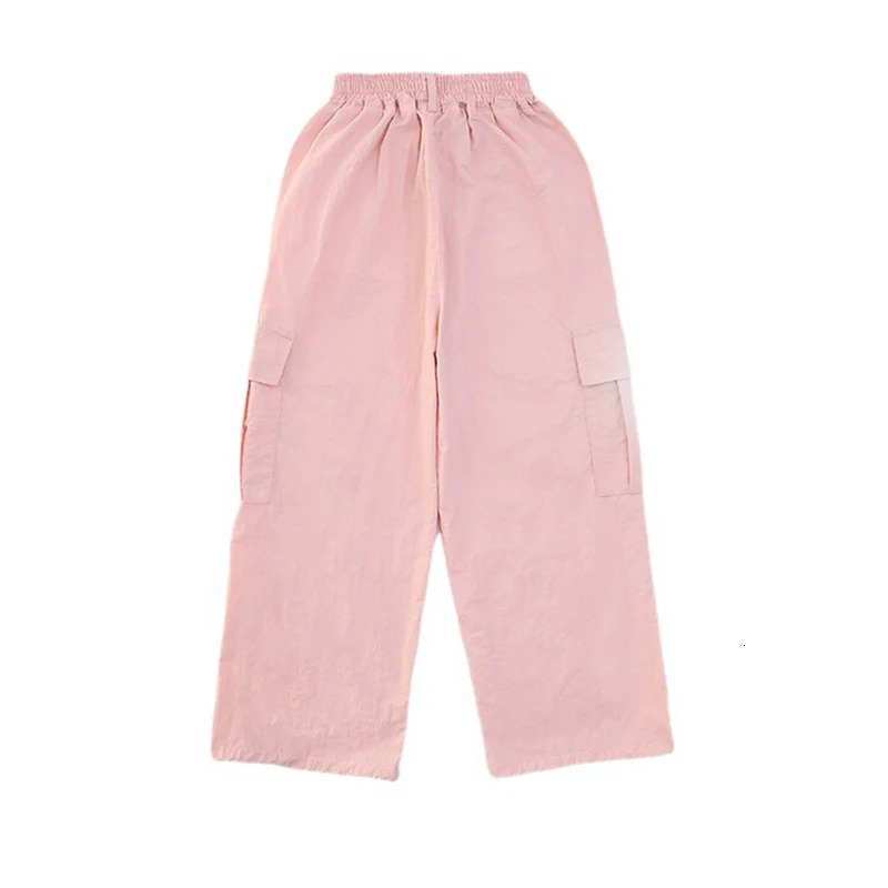 Spring/Summer Teen Girls Pants Childrens Trousers Fashion Korean Edition Childrens Product Pants 6 8 10 12 14 Year Old Youth Clothing 241024