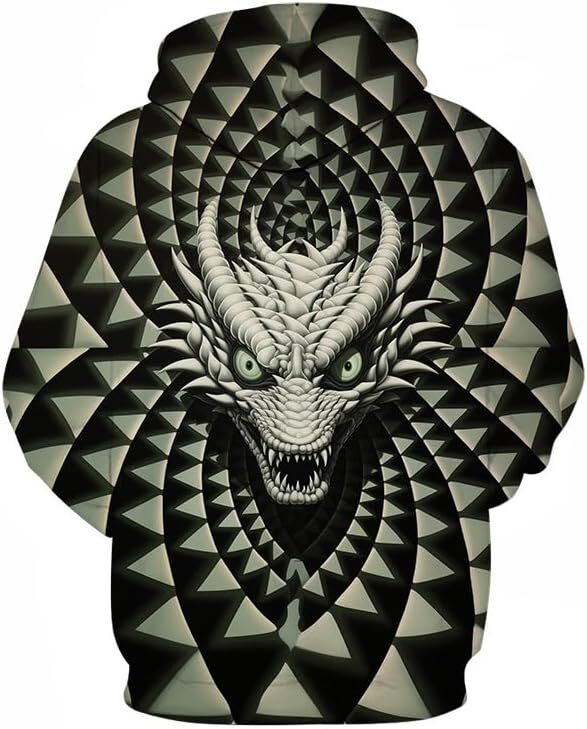 Hoodie for Mens Womens Hoodies for Men Women 3D Print Graphic Sweatshirt Pullover Novelty Hoody Hooded With Pockets Graphic Hoodies Fantasy fashion tr