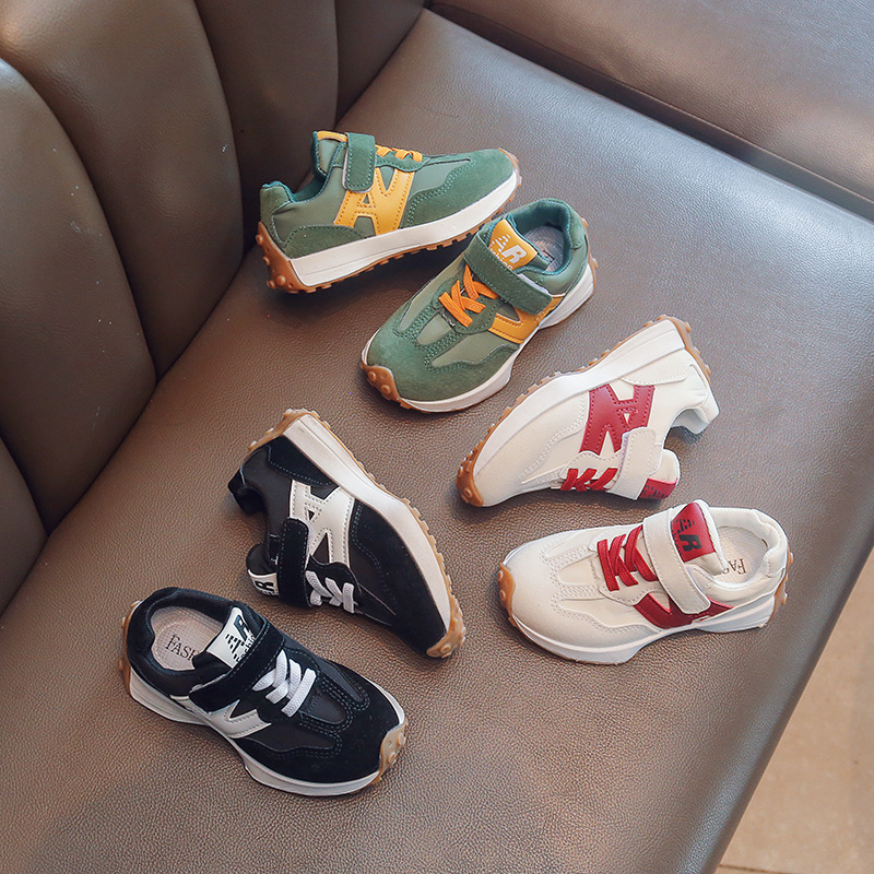 Boys and Girls Youth Sport Shoes Children Riding Shoes Fashion Hook Anti-slip Kids Footwears Soft Bottom Toddler Walking Shoes Cutefeet Infant Sizes U