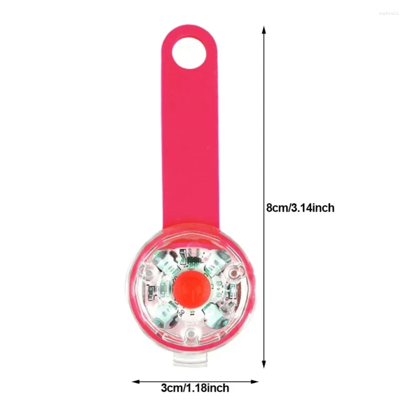 Dog Collars LED Dogs Anti Loss Pendant Night Safety USB Rechargeable Cat Collar Glowing Pet Supplies Waterproof