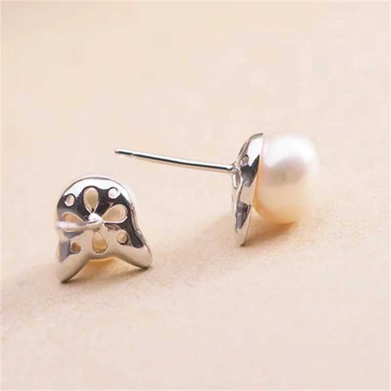 Fashion earrings jewelry silver small pearl cat stud earrings suitable for women summer daisy earrings W241023