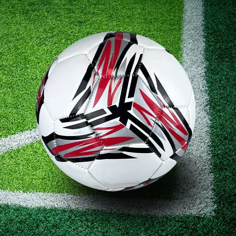 Official Size 5 Football PVC Wear-resistant Machine Stitched Soccer Ball Adults Indoor Outdoor Training Match Footy BallXJ241023