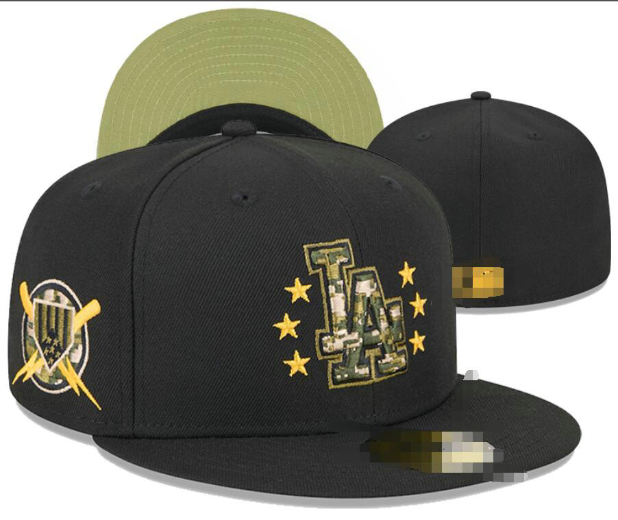 Dodgers Baseball Team Full Closed Caps Summer SOX LA NY YN B letter gorras bones Men Women Casual Outdoor Sport Flat Fitted Hats Chapeau Cap casquett A25