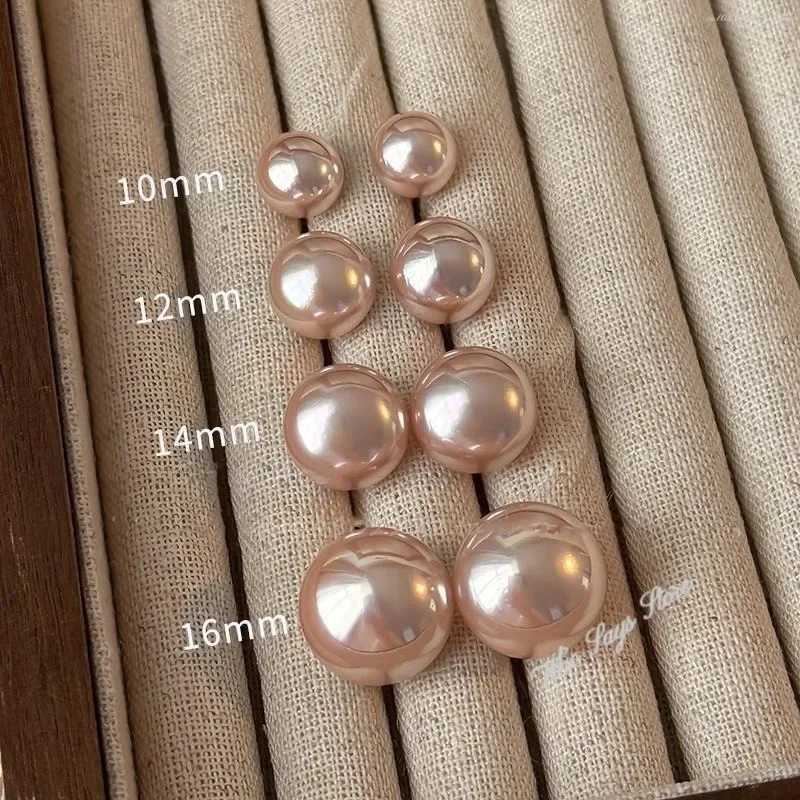 Pink Pearl Earrings for Women Korean Fashion Shell Pearl Earrings Women Girl Gift Luxury Jewellery Women Wedding AccessoriesX241023