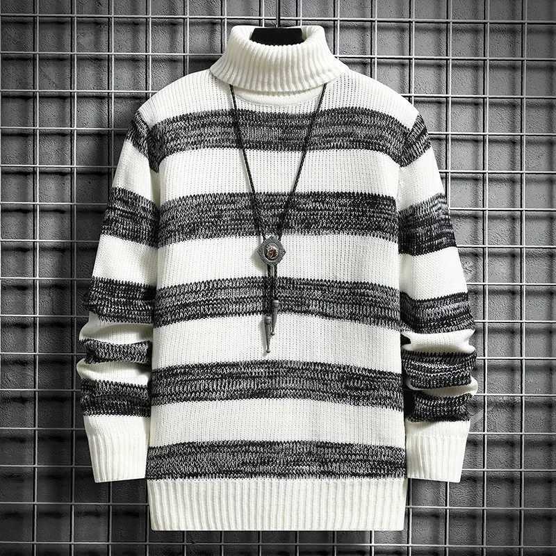 2024 Autumn and Winter New Sweater Round Neck Fashionable Warm Pullover for Men and Women Striped Sweaters LX241024