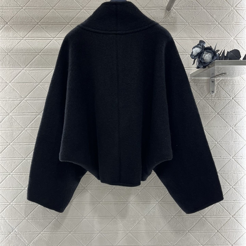 Womens Wool Cloak Coat Autumn Winter 102024 241008