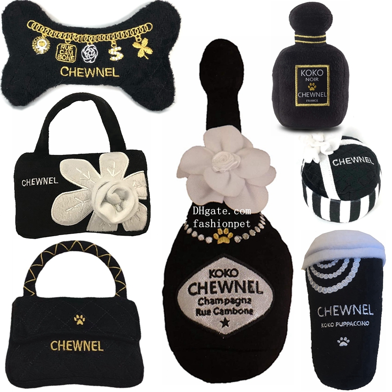 Luxurious Dog Plush Toys Designs Priceless Capsule Gift Collection | Unique Squeaky Parody Plush Dog Toys Thinking Outside The Box Handbags Dogs Chris