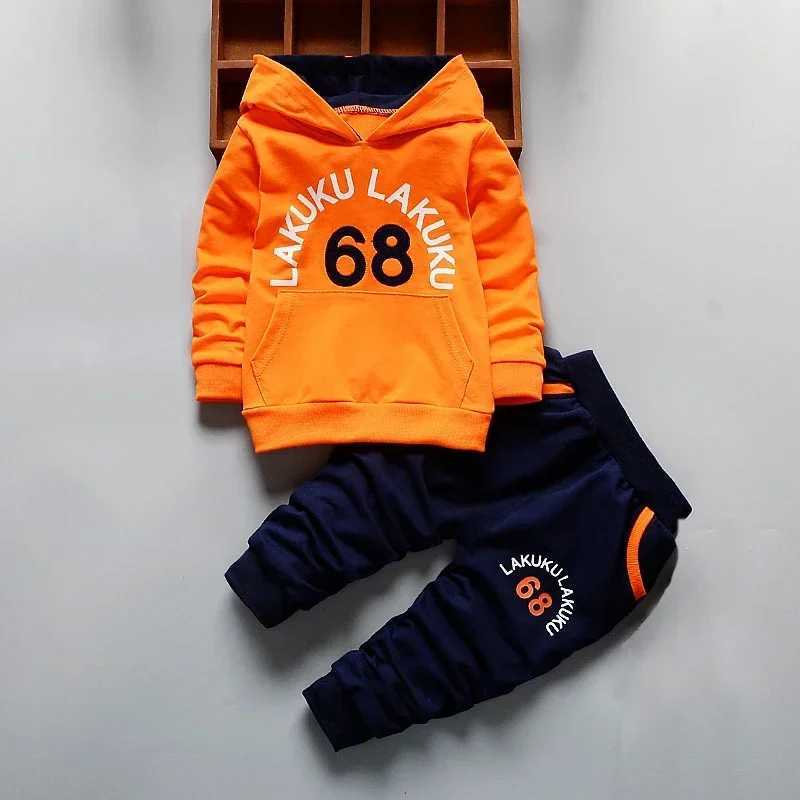 DIIMUU Boy Jeans Clothes Set Autumn Kids Denim Hooded Coat + Pants Outfits Baby Long Sleeve Clothing 1 2 3 4 Years TracksuitsX241023