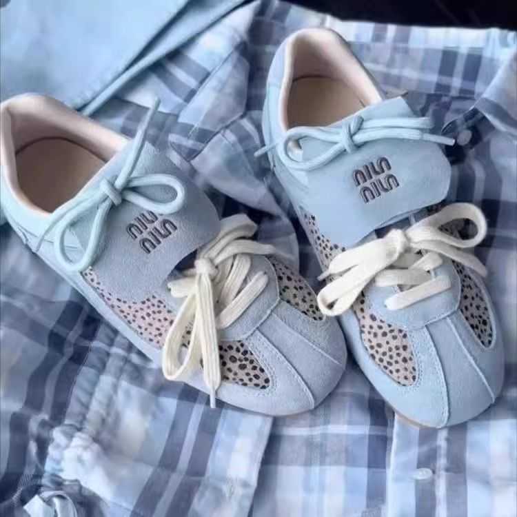 Shoes sneakers clogs design leopard print training shoes for womens autumn new style stylish double lace up board V62H 6b