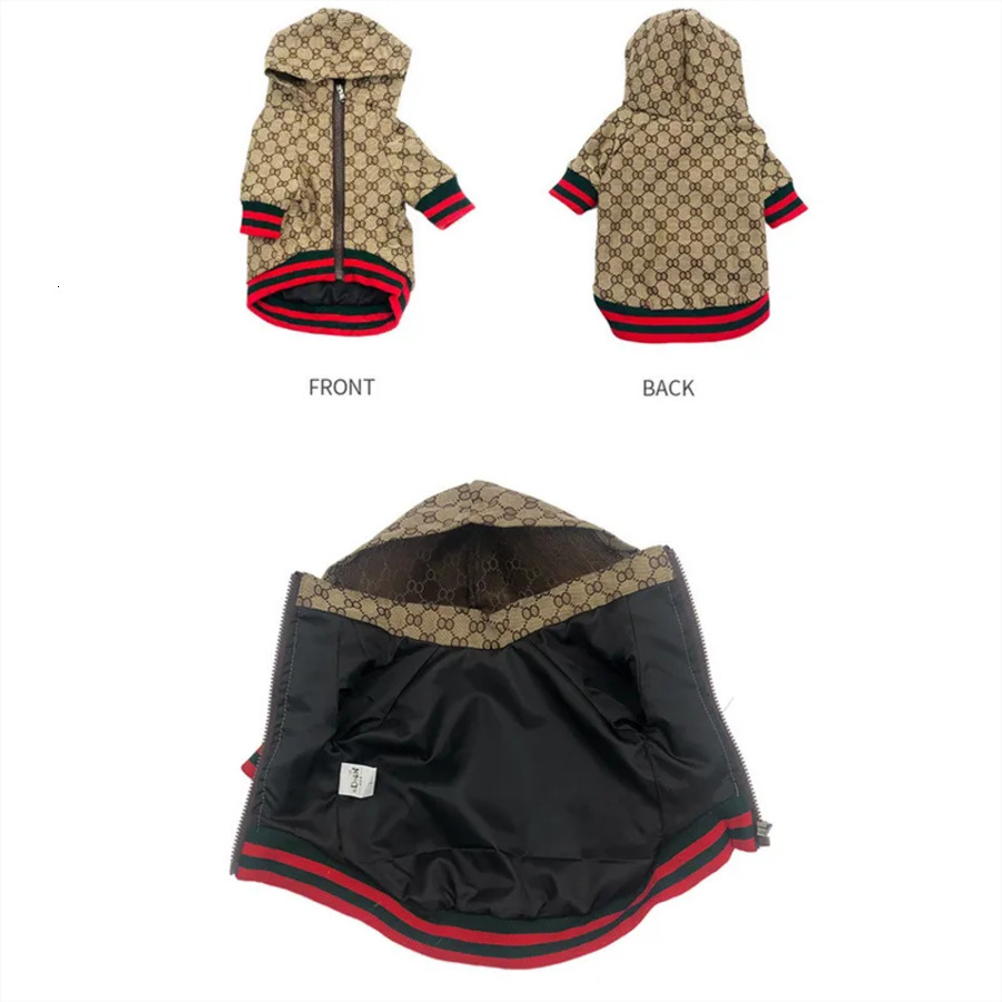 Brand Designer Letters Printed Dog Apparel Fashion Cowboy Denim Hoodies Cats Dogs Animals Jackets Outdoor Casual Sports Pets Coats Clothes Accessories