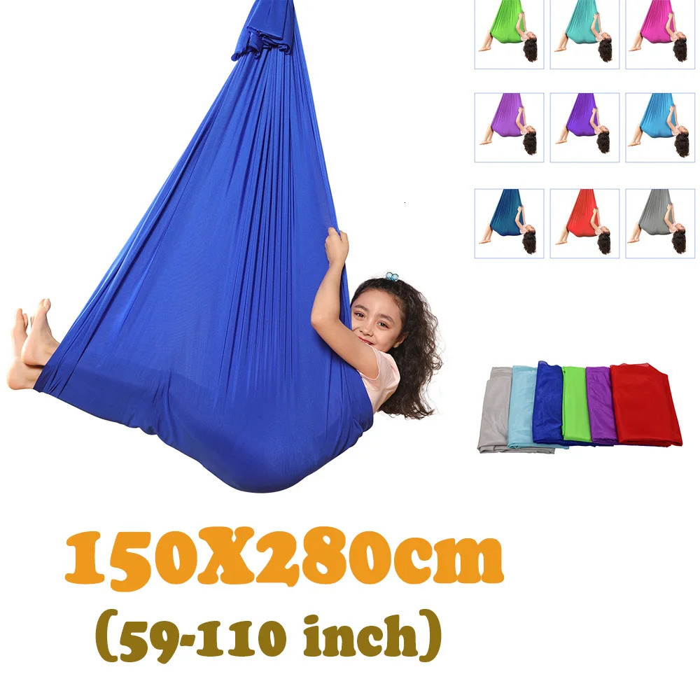 1528M Aerial Yoga Hammock Swing Set High Quality Silk Fabric Strap Fixed Tray Suitable for Fitness Indoor 241024