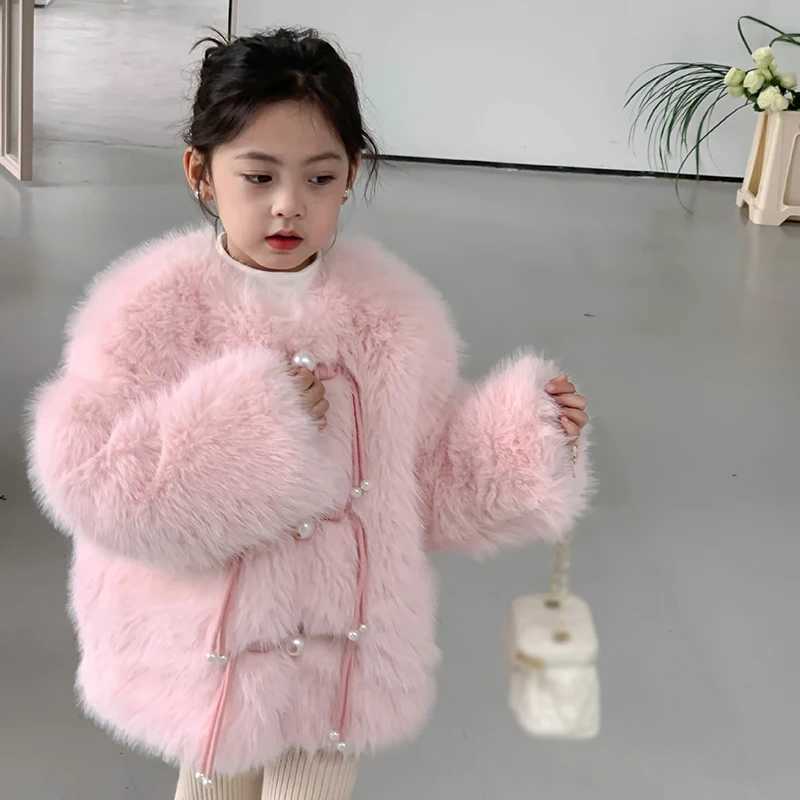 Winter childrens girls Coats trend simple sweet exquisite beautiful and youthful activities W241023