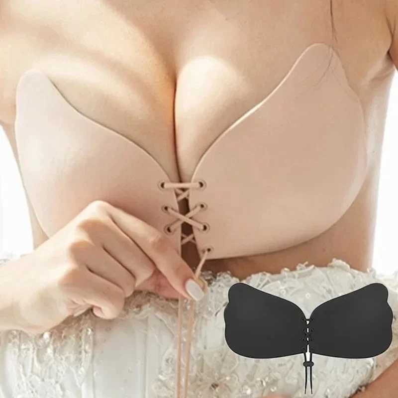 Invisible nude bra push up breast sticker sexy breast sticker invisible mango silicone breast stickerXJ250324