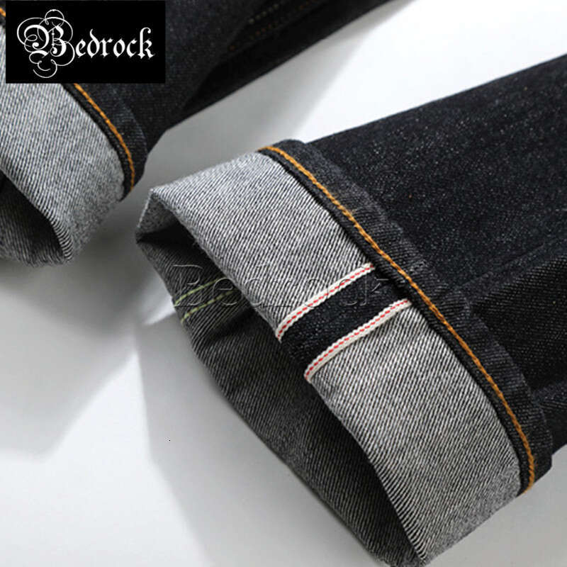 Original Design 14Oz Seedge For Men Raw Denim Washed All-Match Casual Jeans Ankle-Length Pencil Pants