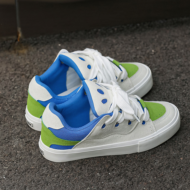 New Student Couple Low Plate Women's Small crowd Sports Leisure Men's Shoes