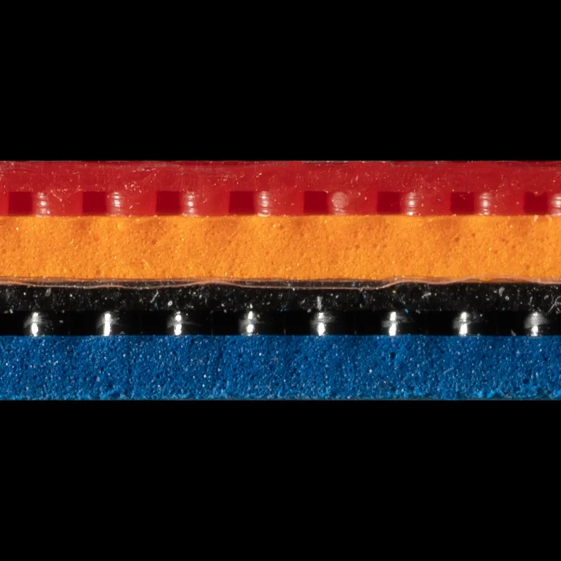 1 Red Black Original SANWEI T883 Table Tennis Rubber T88 Allround Spin Control Ping Pong Sponge 241024